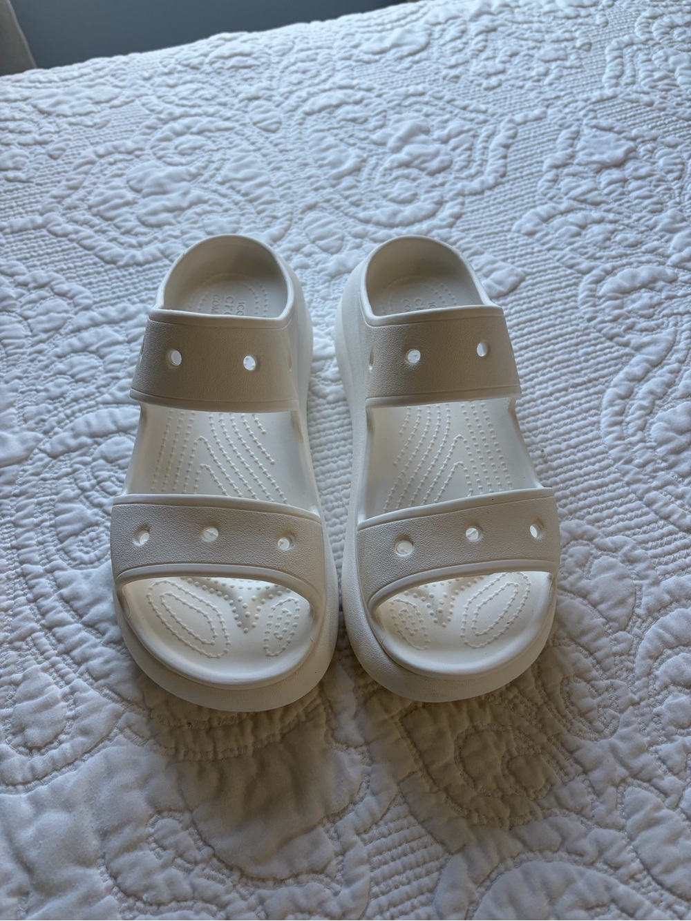 Croc Platform Sandals - Comfortable Lightweight Slides